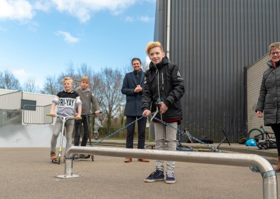 Nieuwe rail voor Beiler skaters