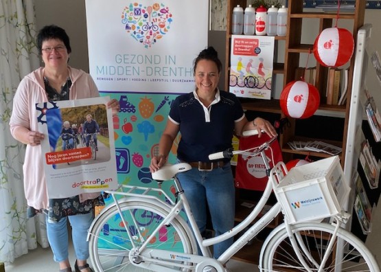 Doortrappen in Drenthe voor 60 plussers