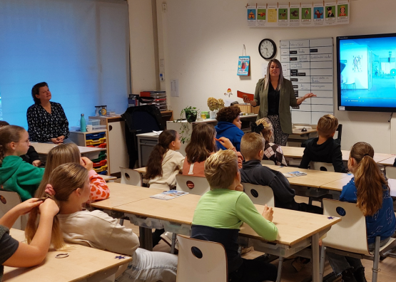 Jongerenwerkers geven gastlessen over social media op…