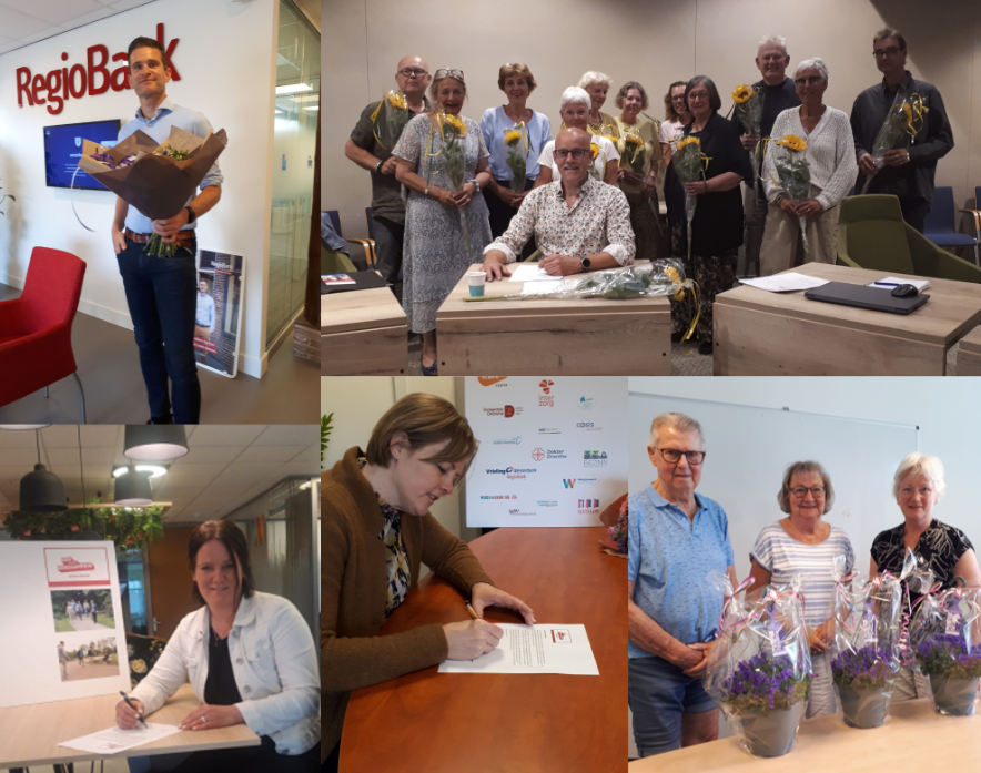 Fotocollage Een tegen eenzaamheid