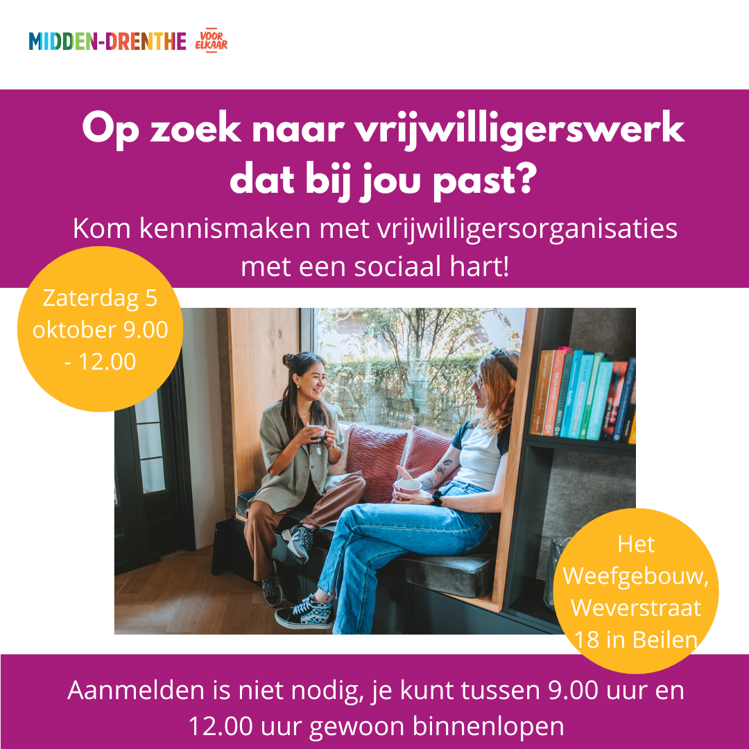 Speeddate vrijwilligersorganisaties Speeddate vrijwilligersorganisaties
